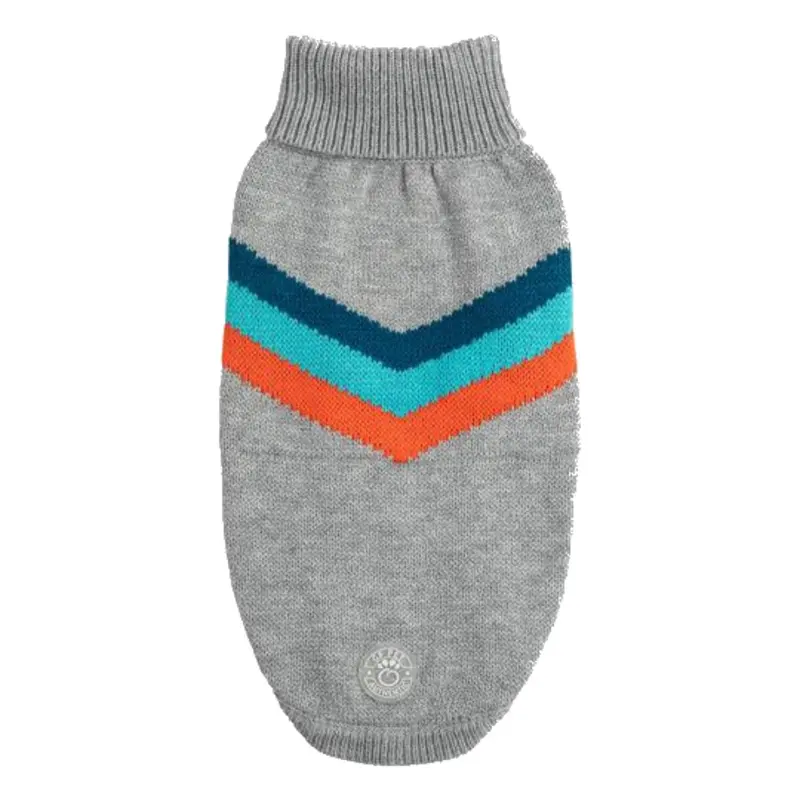 GF Pet Alpine Dog Sweater - Gray Mix