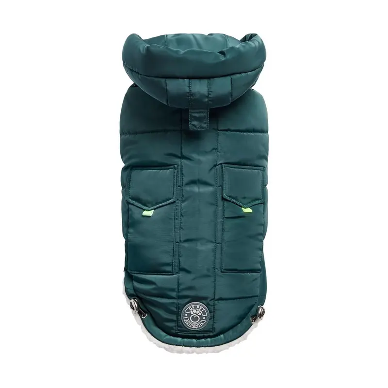 GF Pet Super Puff Dog Parka - Teal