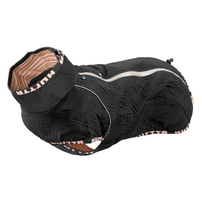 Hurtta Casual Quilted Dog Jacket - Raven