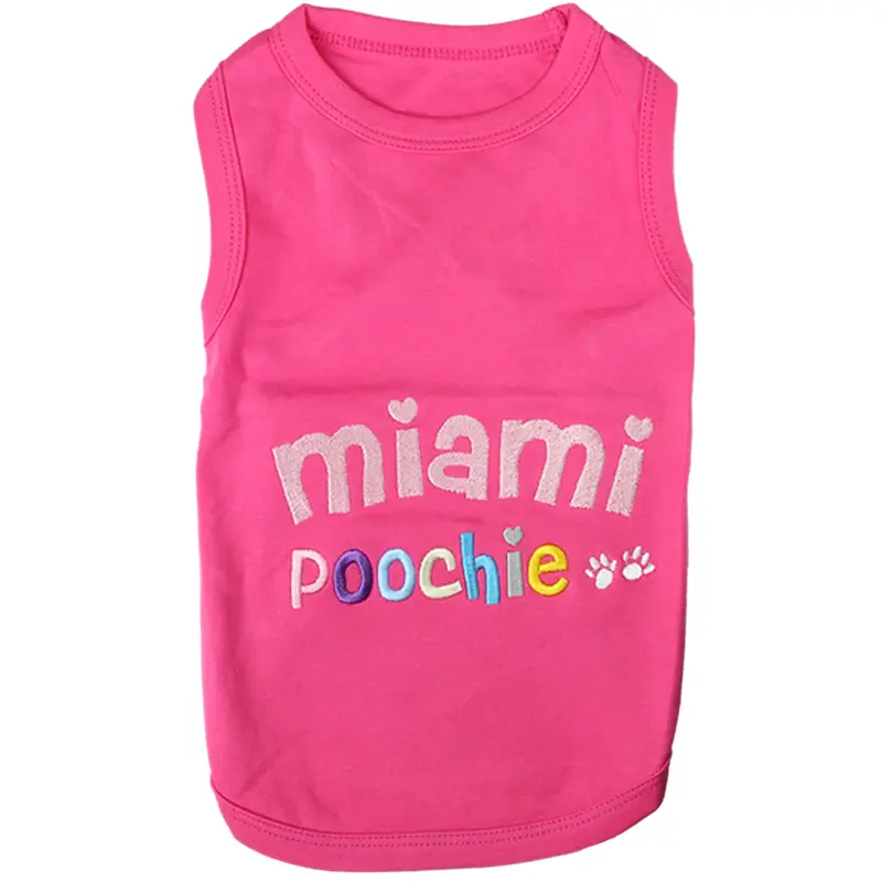 Miami Poochie Tank by Parisian Pet