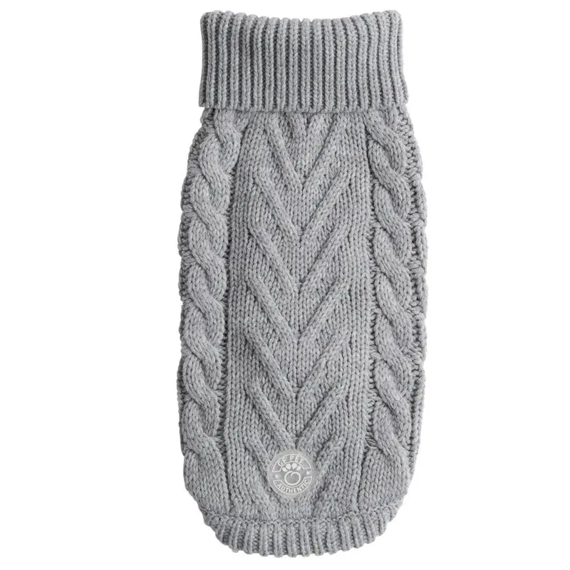 GF Pet Chalet Dog Sweater - Gray