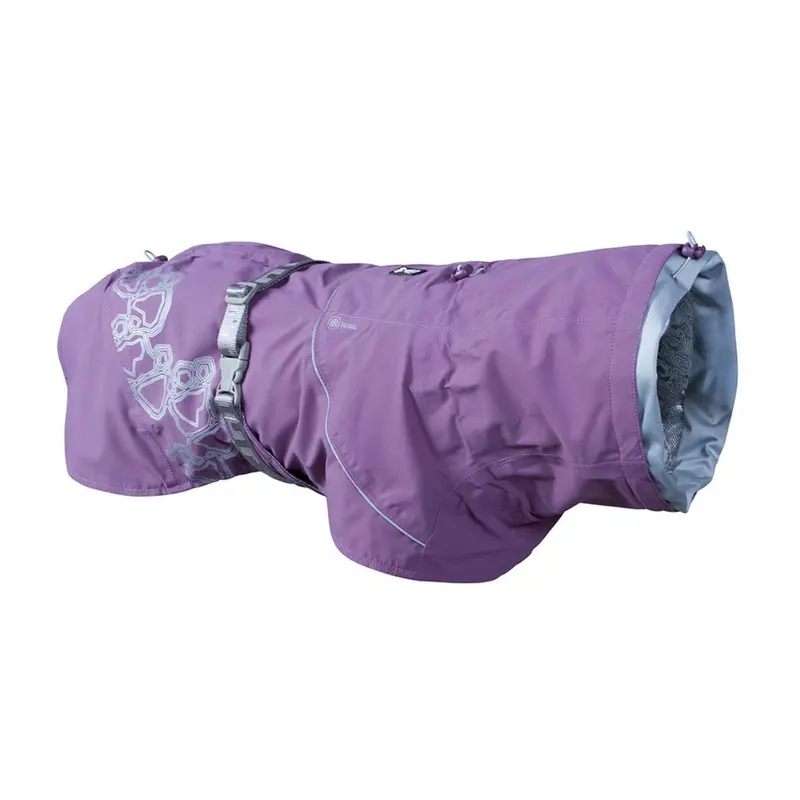 Hurtta Drizzle Dog Raincoat - Currant