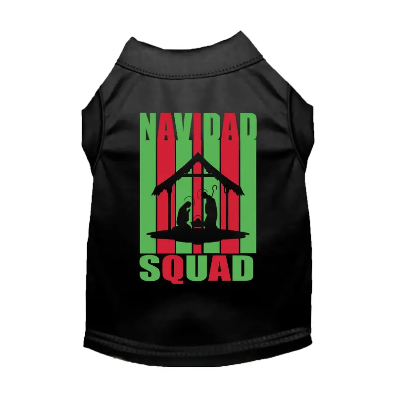 Mirage Holiday Navidad Squad Cat & Dog Shirt - Black