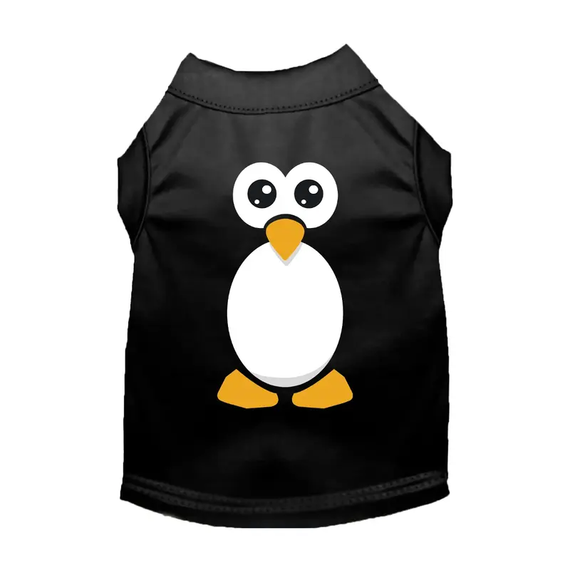 Mirage Penguin Costume Dog Shirt - Black