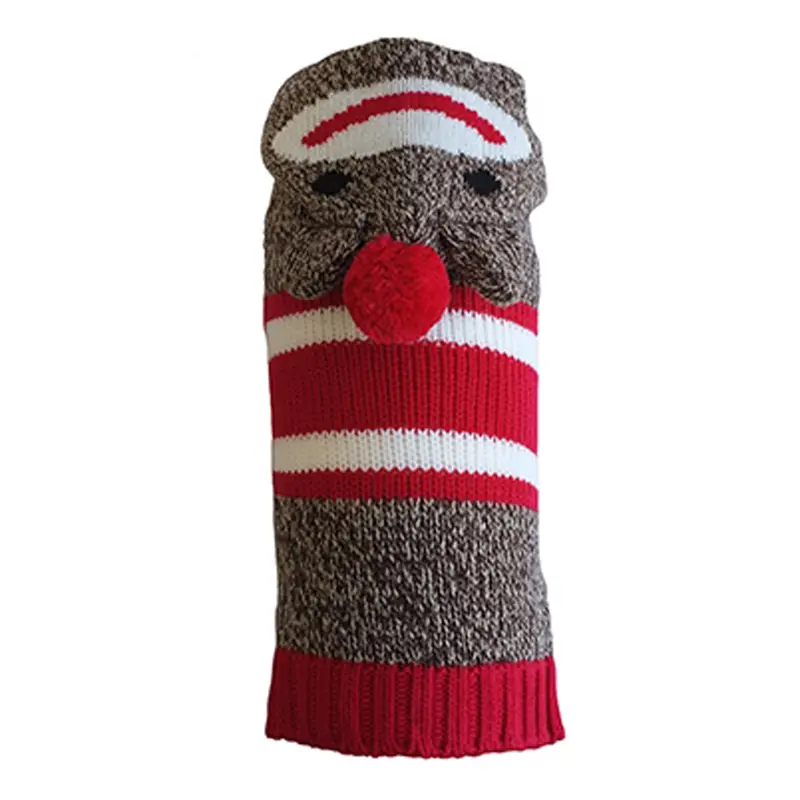 Worthy Dog Sock the Monkey Dog Hoodie Sweater