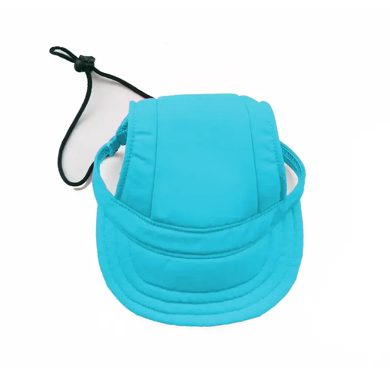 Cloak & Dawggie Precision-Fit Ball Cap Dog Hat - Turquoise