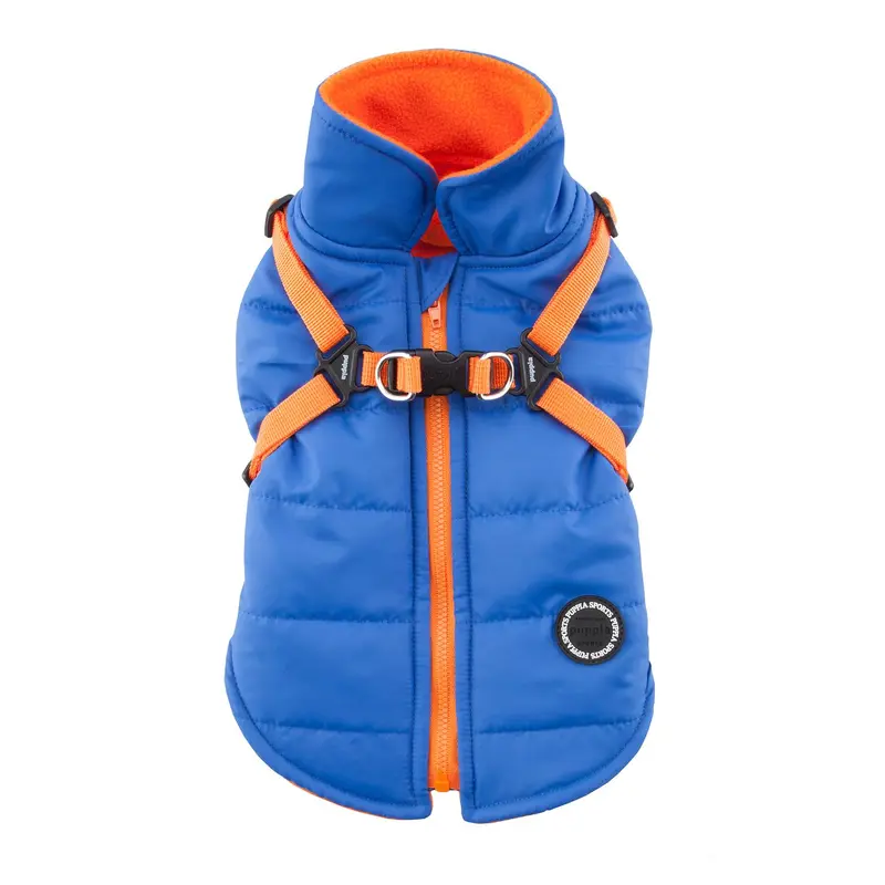 Mountaineer II Fleece Dog Vest by Puppia - Royal Blue