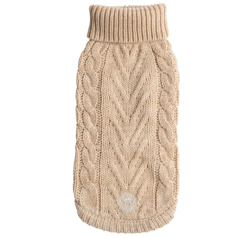 GF Pet Chalet Dog Sweater - Oatmeal