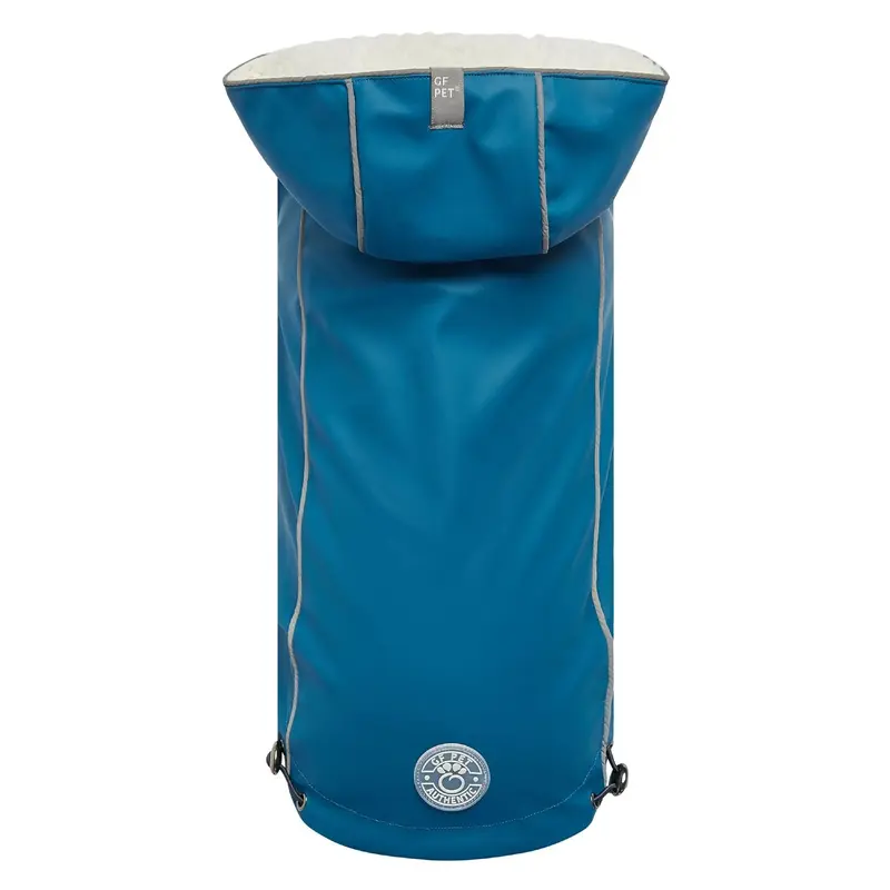 GF Pet Elasto-Fit Insulated Dog Raincoat - Dark Blue