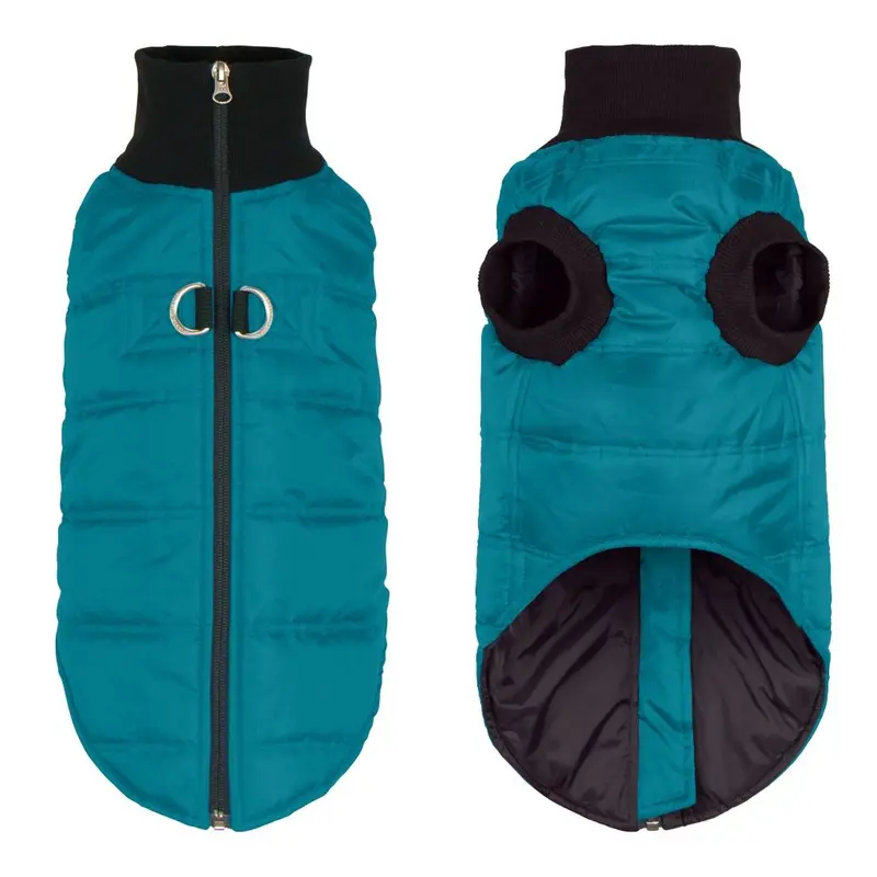 Gooby G21 Bomber Dog Jacket - Turquoise