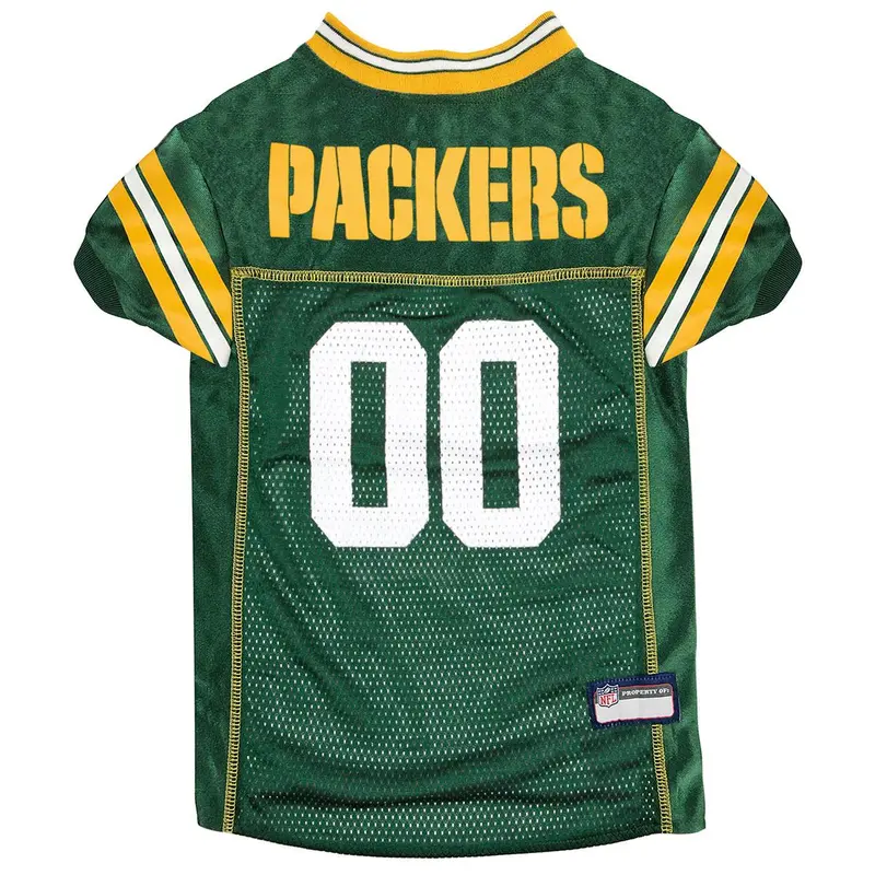 Green Bay Packers Officially Licensed Dog Jersey by Pets First
