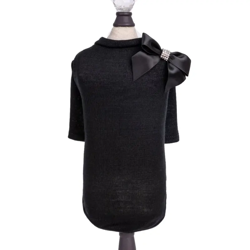 Hello Doggie Cocktail Hour Dog Tee - Black