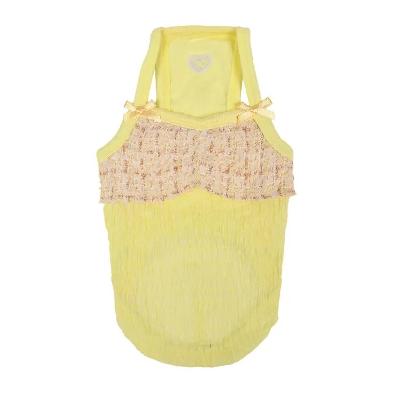 Pinkaholic Drury Dog Tank Top - Yellow