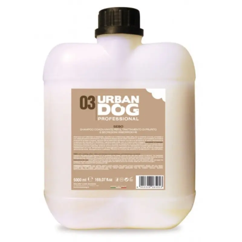 Urban dog 03 sebo shampoo , 5 lt