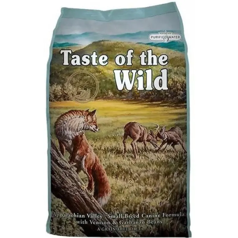 Taste of the wild Appalachian Valley Small Breed with Venison & Garbanzo Beans