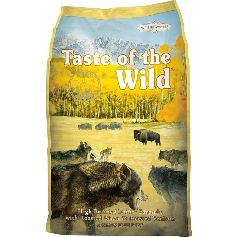 Taste of the wild High Prairie Canine Formula with Roasted Bison & Roasted Venison