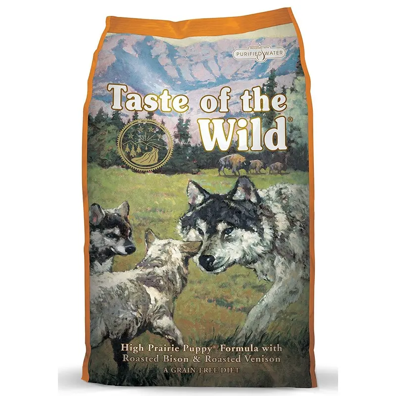 Taste of the wild High Prairie Puppy Formula with Roasted Bison & Roasted Venison