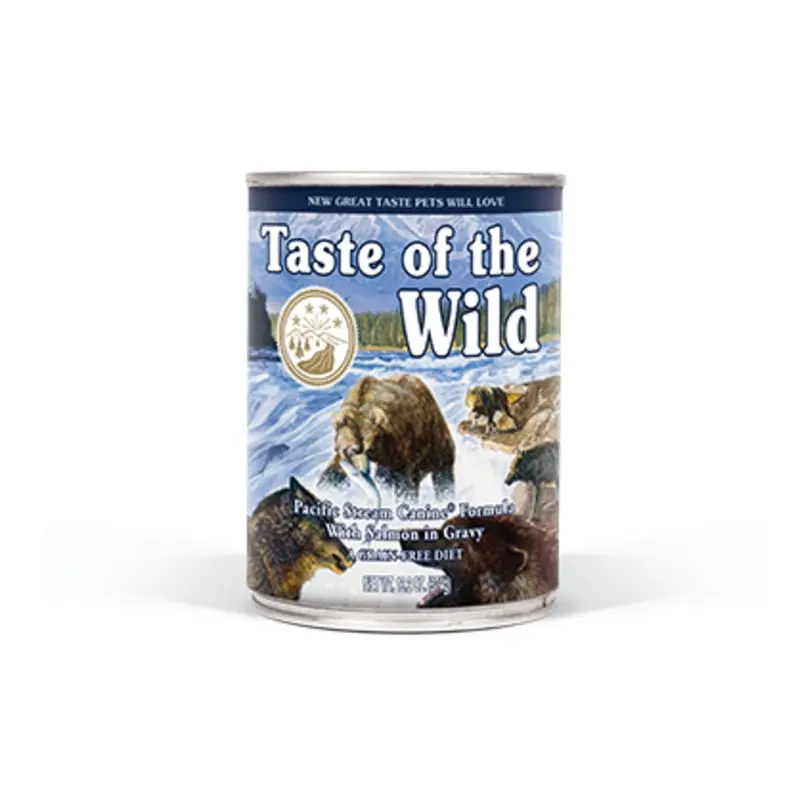 Taste of the wild Pacific Stream Canine Formula with Salmon in Gravy, 390g