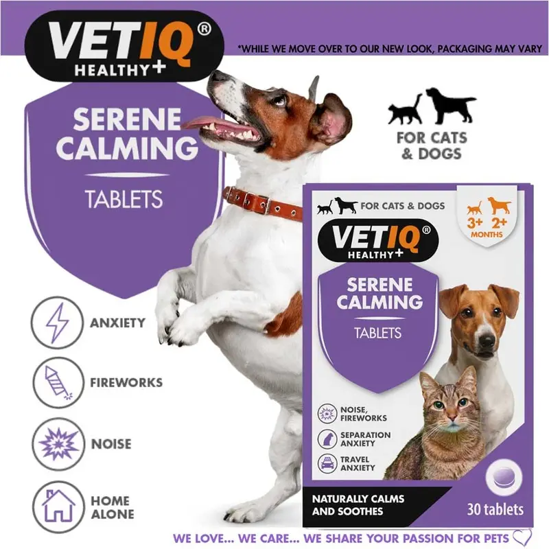 Vet Iq Serene-Um Calm tablets (small dogs)