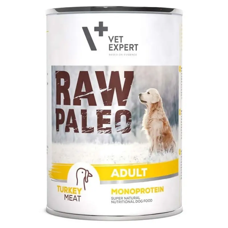 Raw Paleo Mono Protein tin 400g - Adult (Turkey)