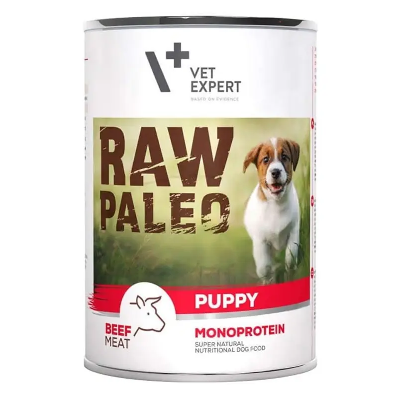 Raw Paleo Mono Protein tin 400g - Puppy (Beef)
