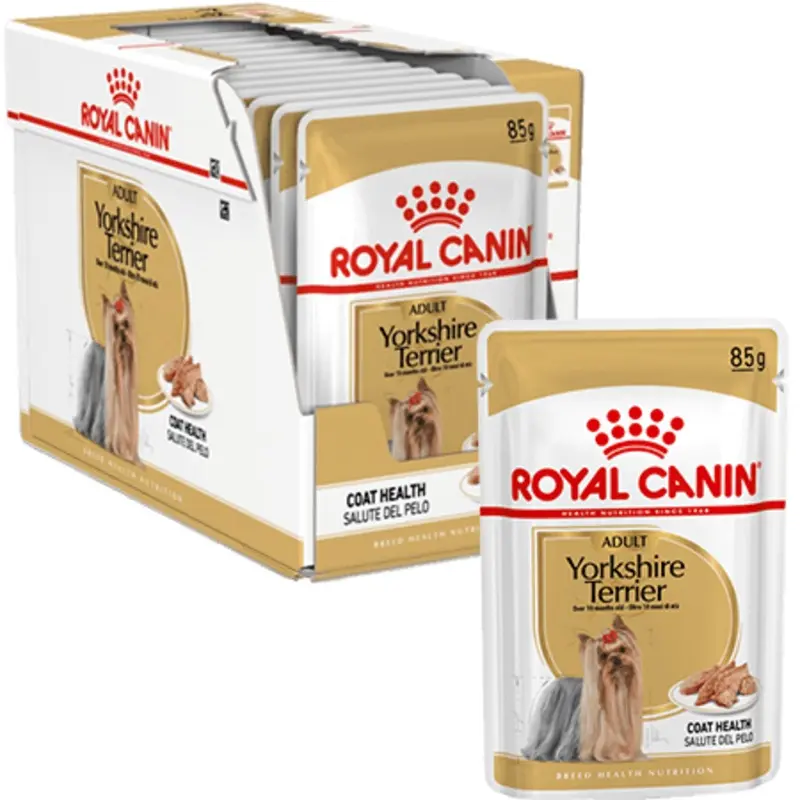 Royal canin Adult yorkshire terrier 12 pack pouches (12x85g)