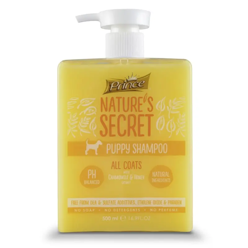 Prince Nature's Puppy Shampoo with Chamomile & Honey Extract, 500ml