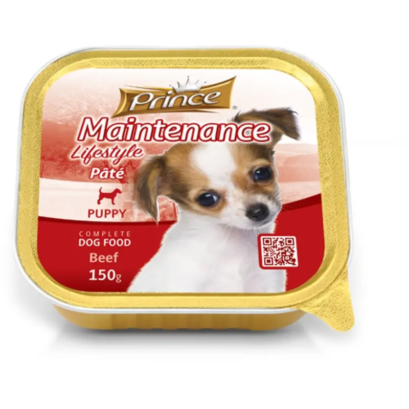 Prince Pate Foil Puppy Beef, 150g