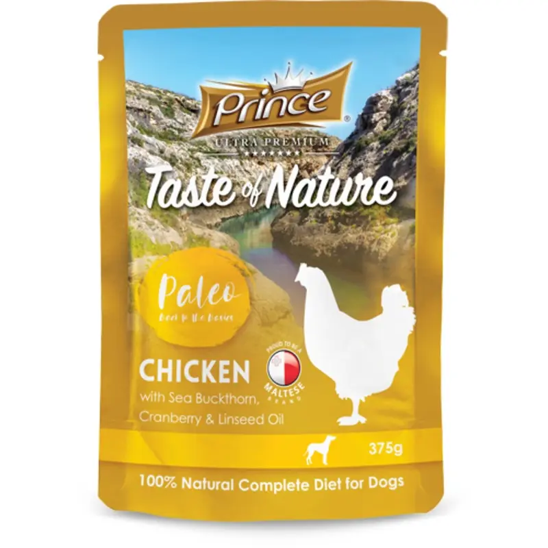Prince Pouch Chicken & Sea Buckthorn, 375g