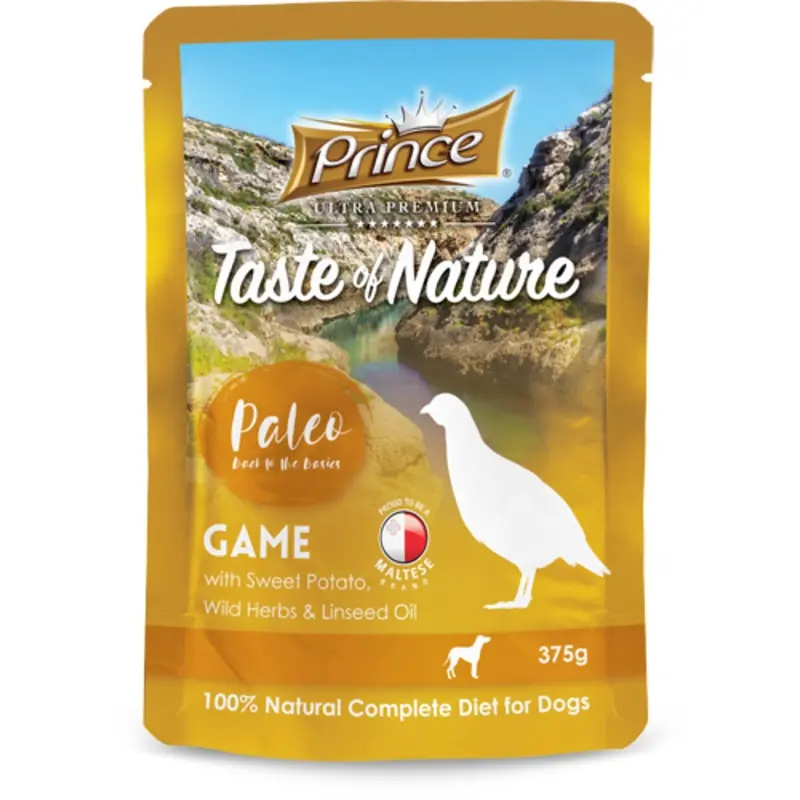 Prince Pouch Game & Sweet Potato, 375g