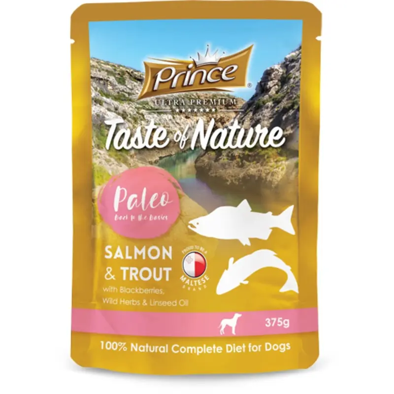 Prince Pouch Salmon & Trout, 375g