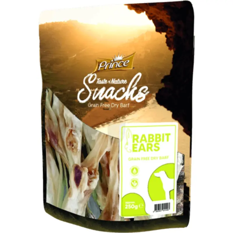Prince Taste of Nature Snacks - Rabbit Ears, 250g