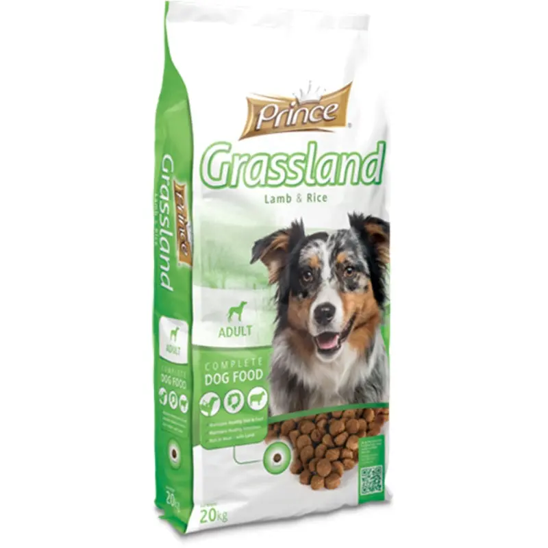 Prince dry food Grassland (lamb & rice), 20kgs
