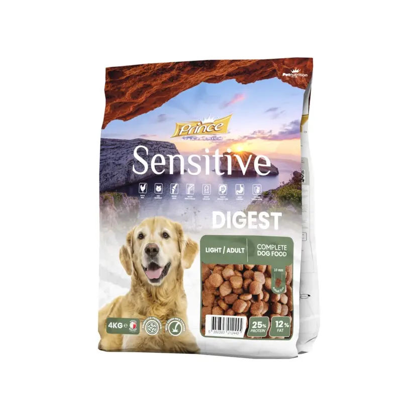 Prince dry food, Sensitive Digest, 4Kg