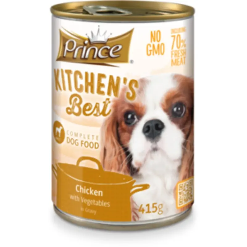 Prince Maintenance Kitchen's Best Chicken/vegs in Gravy 415g