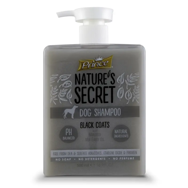 Prince Nature's Dog Shampoo Black Coats with Morocco Nut Fruit Oil, 500ml