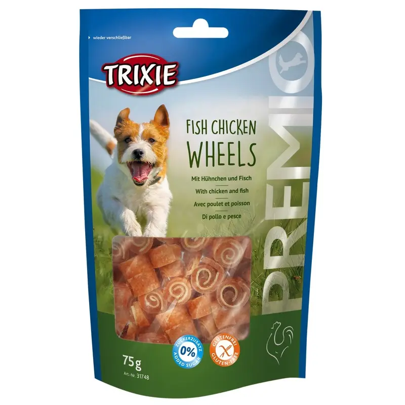 PREMIO Fish Chicken Wheels, 75g