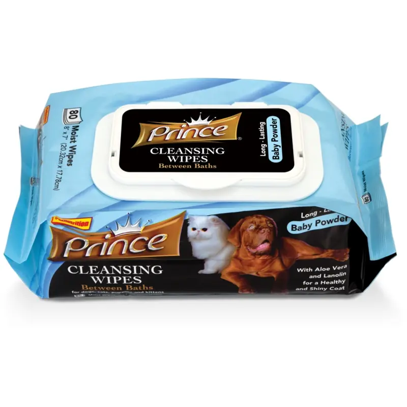 Prince Baby Powder Wipes