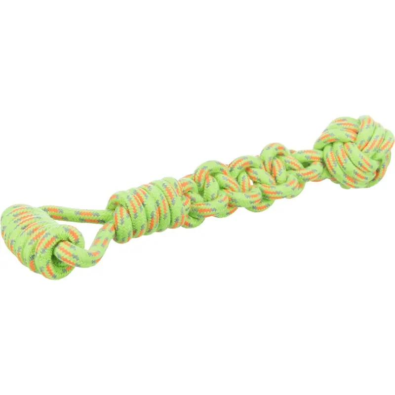 Playing rope with woven-in ball,  8/38 cm
