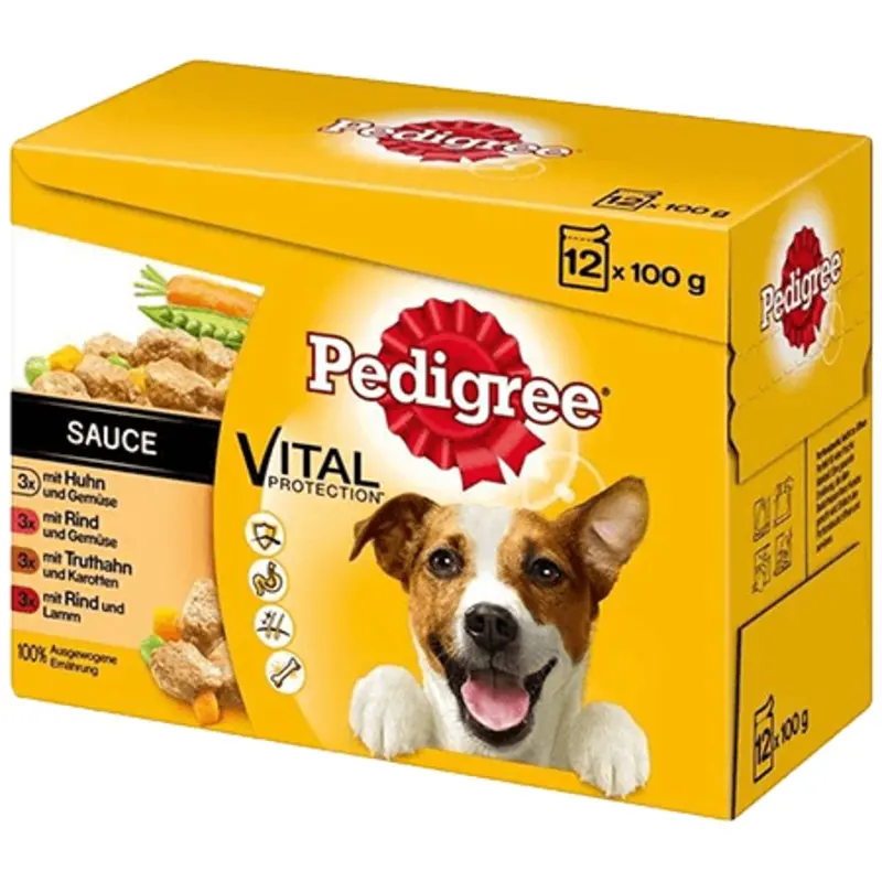 Pedigree Selection Box in  Sauce, 12 pack
