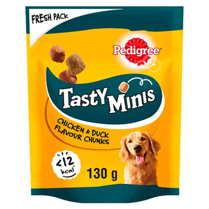 Pedigree Tasty Minis Chicken & Duck, 155g