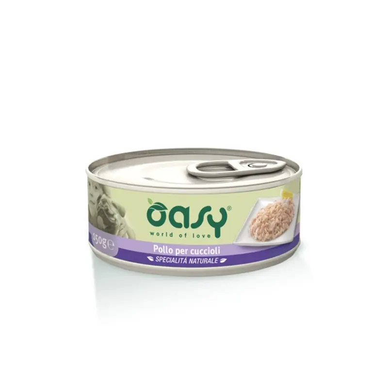 Oasy Dog Wet Food, Puppy Chicken, 150g