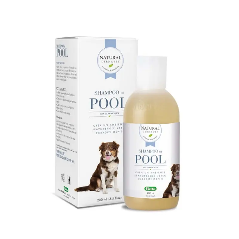 Natural Derma Pet Shampoo Di Pool, 200ml
