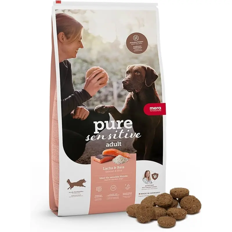 Mera Pure sensitive - SALMON & RICE - Gluten Free