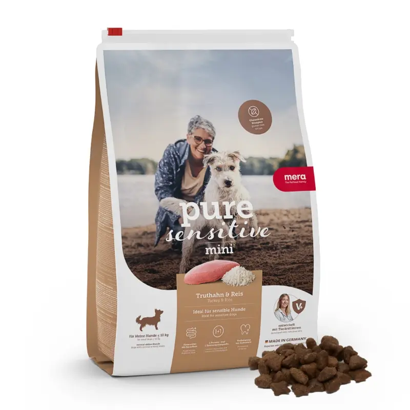 MERA Pure Senstive - TURKEY & RICE - MINI ADULT