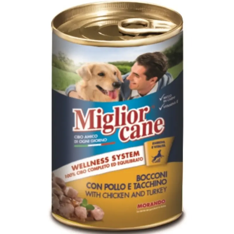 Miglior cane Chicken & Turkey 405g