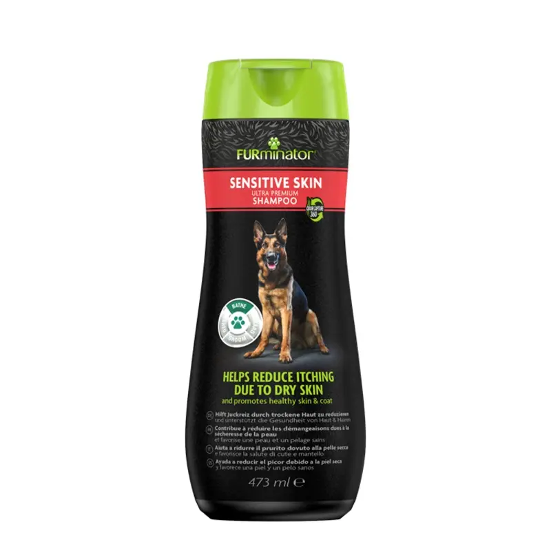 Furminator dog Sensitive skin Shampoo, 473ml.