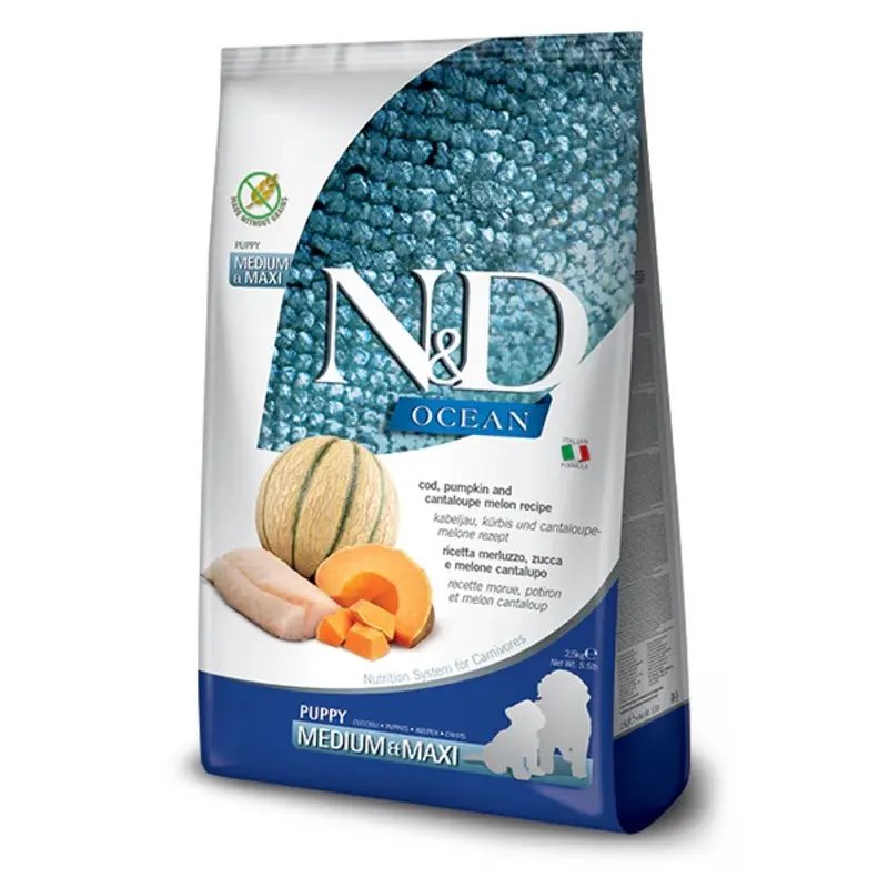 Farmina N & D Puppy Medium/Maxi Cod/Pumpkin