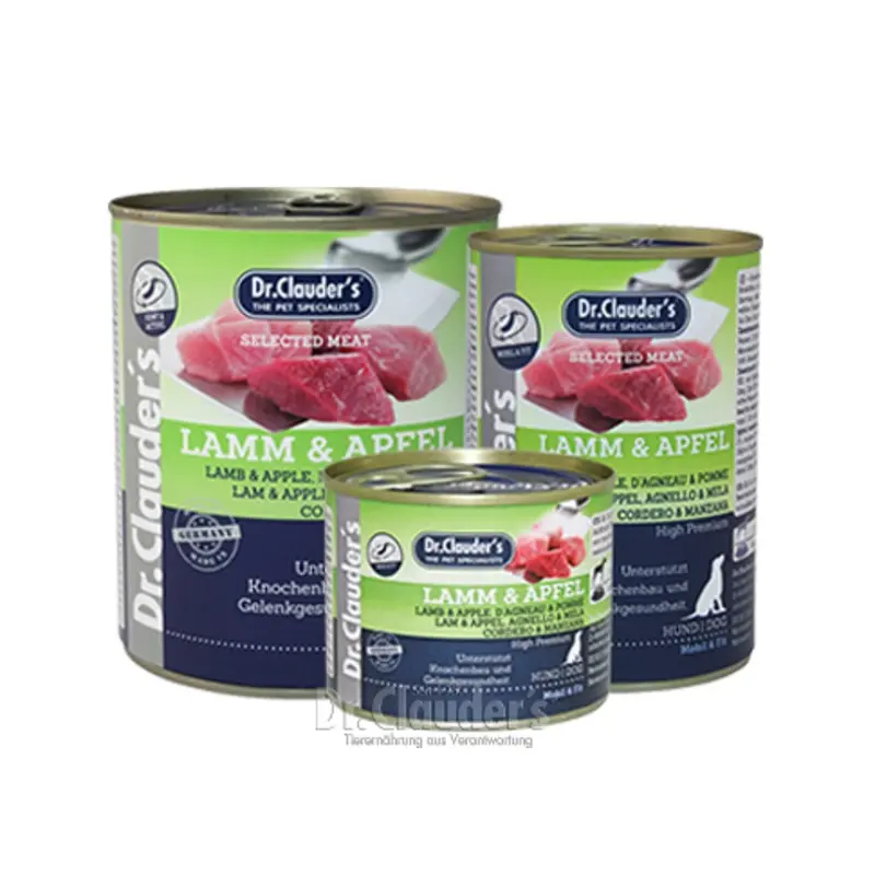 Dr Clauder's Selected Meat - Lamb & Apple