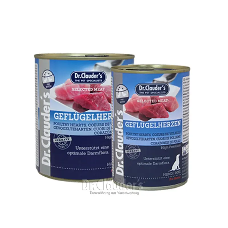 Dr Clauder's Selected Meat - Poultry Hearts